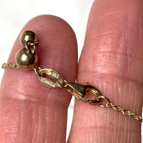 necklace pendant vintage 14kt GF opal 14kt plated chain - Picture 5 of 10